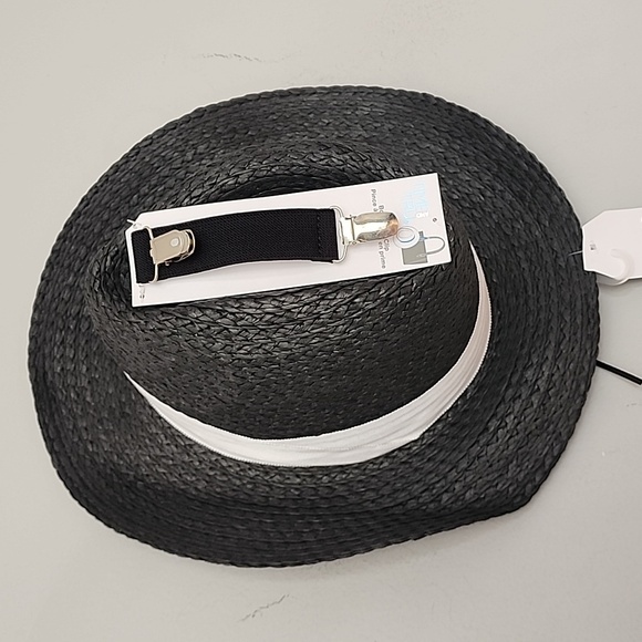 Time and tru panana hat with ribbon trim and Travel Clip - Picture 5 of 8